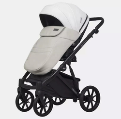 Детская коляска Riko Basic Montana Ecco 3 в 1 32 White-Light Silver