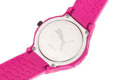 PUMA Wrist Watch Quartz Movement Rubber Strap Pink Watch Dial Women"s Watch