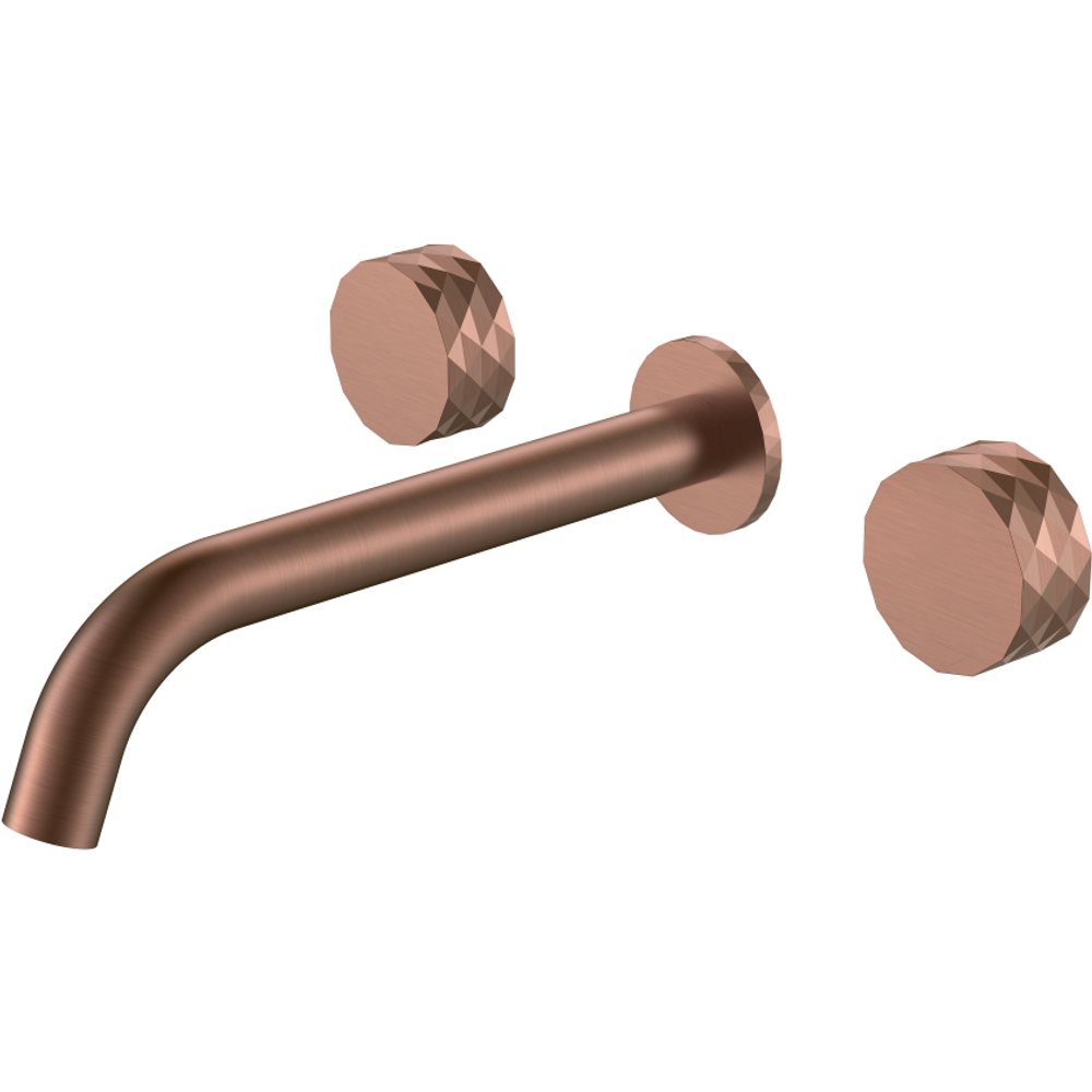 Смеситель для раковины Boheme STICK 152-2-BRB , BRUSHED BRONZE DIAMOND