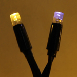 Гирлянда для улицы БАХРОМА «Мерцание» ш5м* в40/60см 180 ламп LED, черный провод, IP-65, Теплый белый (возможность соединения)