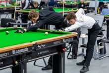 Стол / китайский пул "Rasson Sword II" 9 ф (черный, плита 45 мм в комплекте c аксессуарами + сукно)