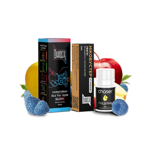 Chaser BLACK - Blue Raz Apple (30ml, 5% nic)