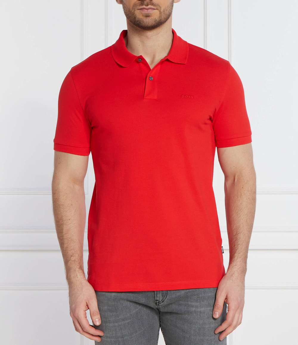 Поло Pallas BOSS BLACK - красный(50468301)