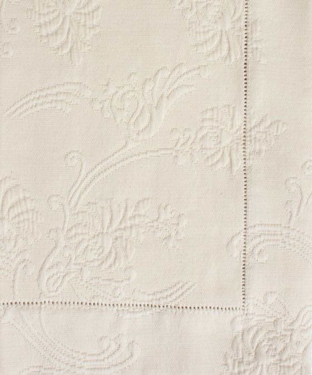 Набор покрывала и декоративных наволочек Luxberry Country экрю с мережкой