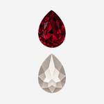 Кристалл Капля (Drop), оттенок "Сиам"/"Siam", 10*7мм