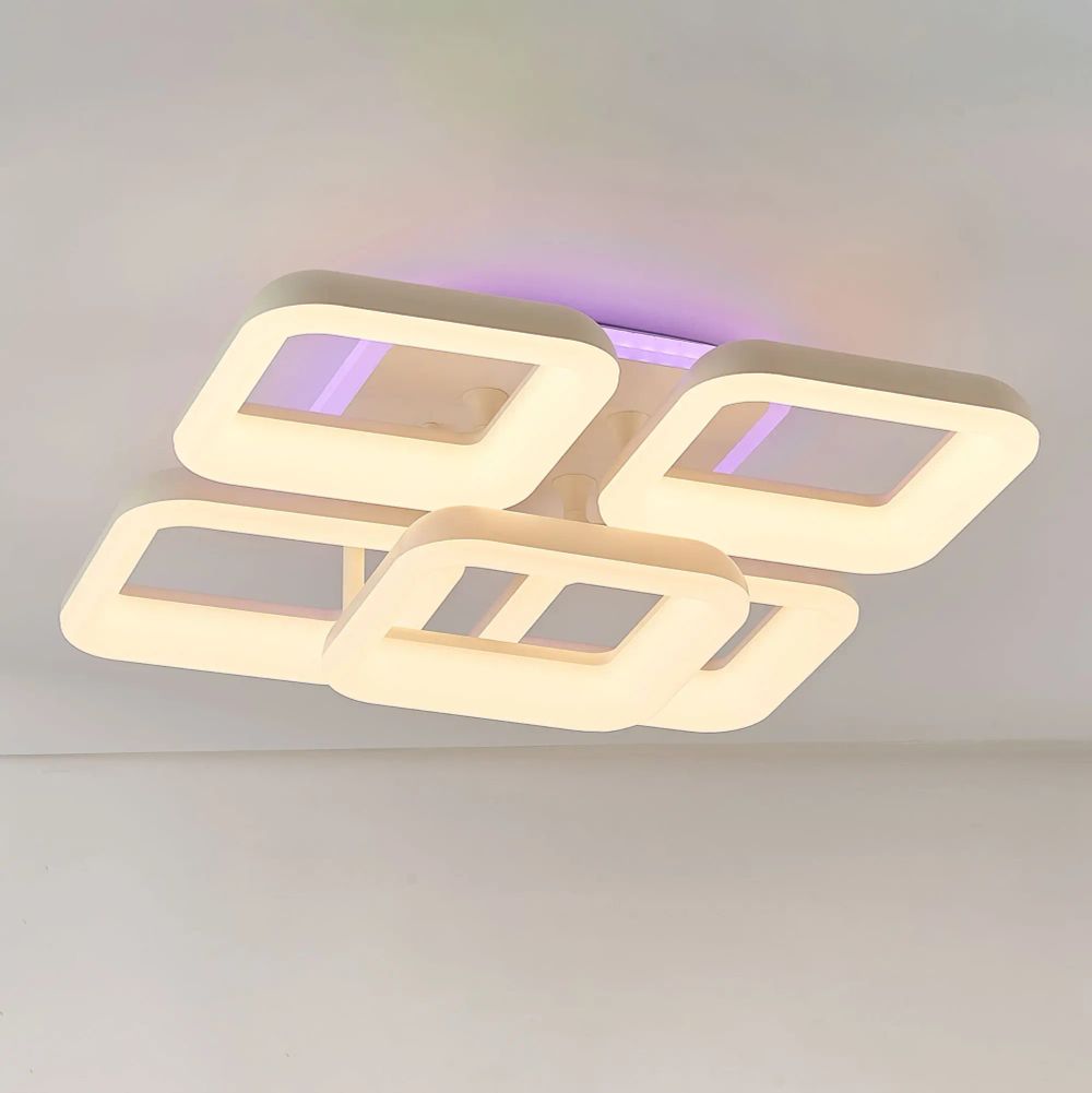 Citilux Паркер Смарт CL225A250E RGB Умная люстра Белая