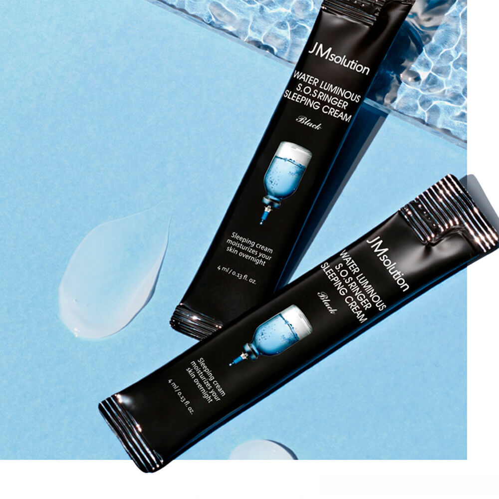 JMsolution Water Luminous SOS Ringer Sleeping Cream ультраувлажняющий ночной крем-гель для лица