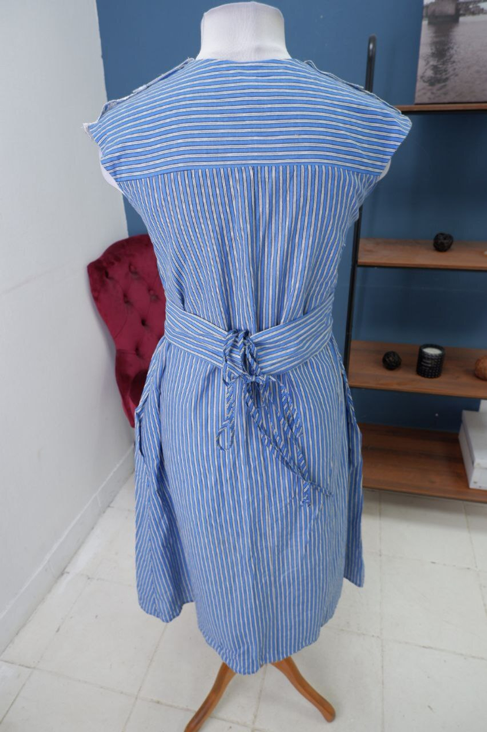 Платье Glance в полоску 44 размер