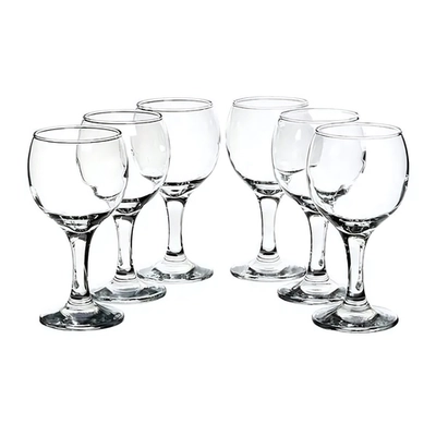 Набор бокалов для вина 6шт 225мл «Бистро» 44412В