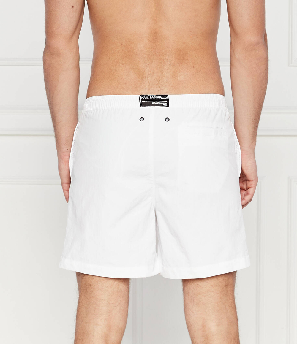 Шорты для плавания Karl Lagerfeld - белый(240M2202)