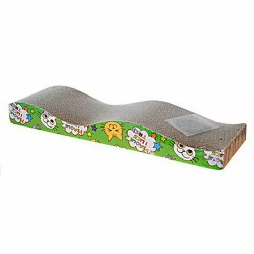 Уют Когтеточка гофрокартон в форме волны 13*5*45 см