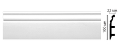 Плинтус напольный DECOMASTER D232ДМ (100*22*2000мм)
