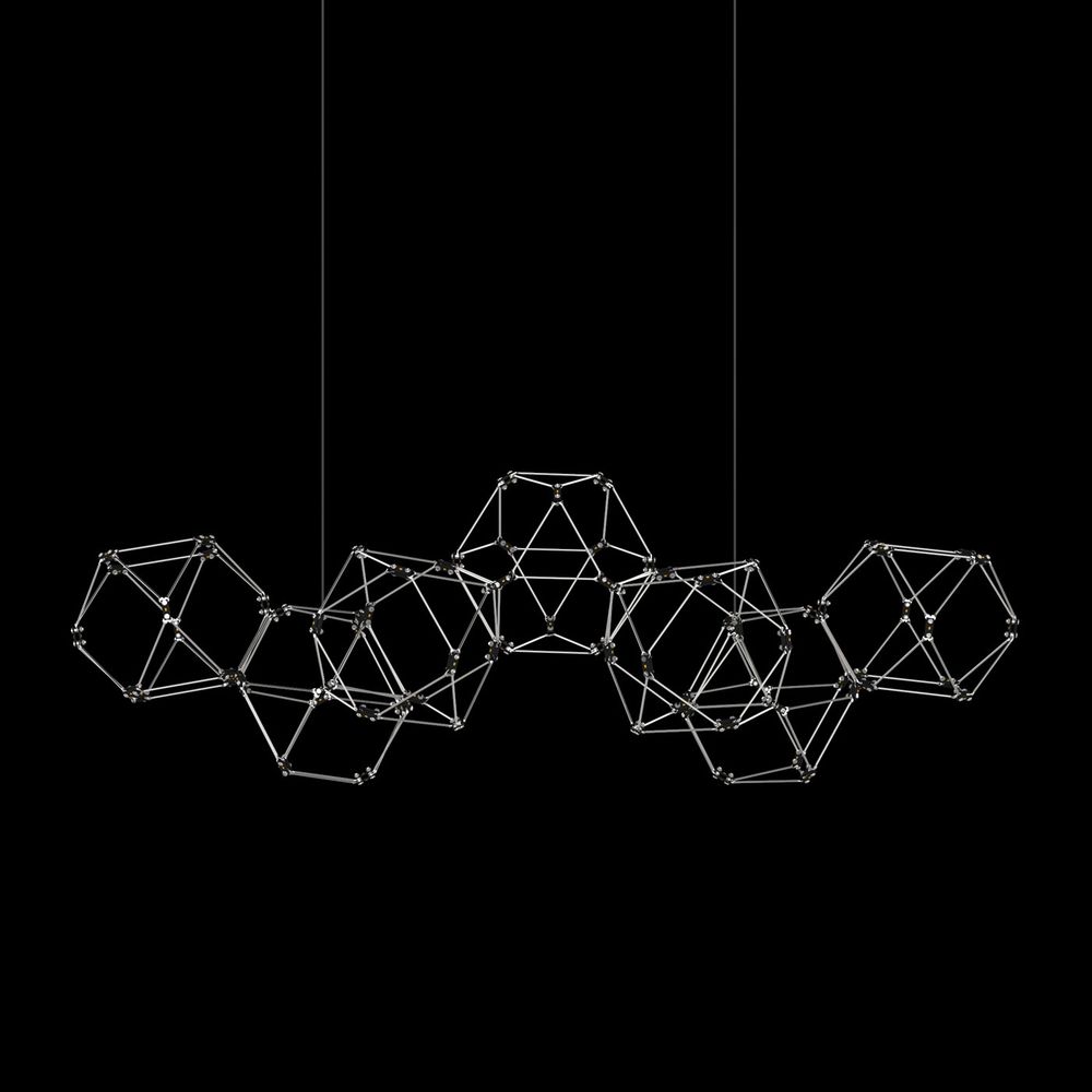 Люстра Lucciola 7A chrome