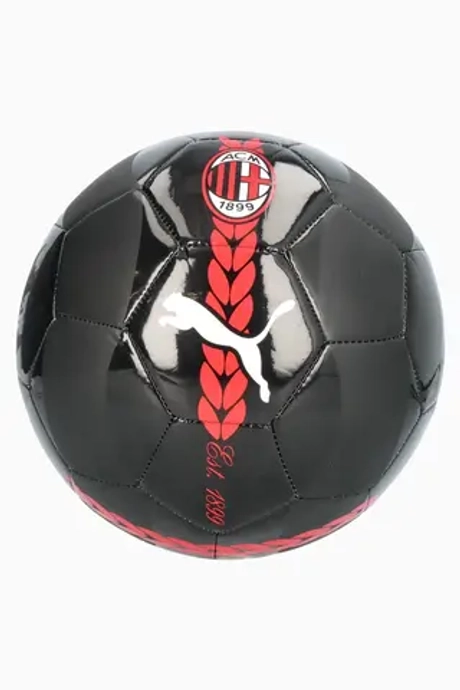 Футбольный мяч Puma AC Milan 24/25 Prematch размер 5 - черный