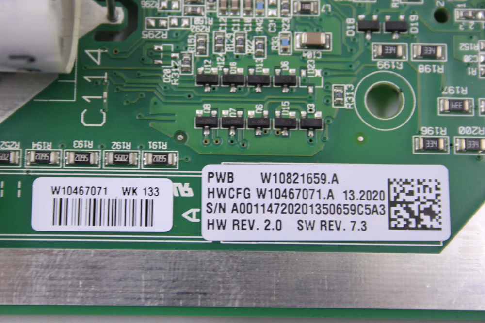 Модуль силовой W10821659.A варочной индукционной панели Whirlpool, Indesit, Ariston