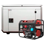 Генератор бензиновый SUNREKA G10000TFEAX с кожухом Geon 1400SS RAL 7035