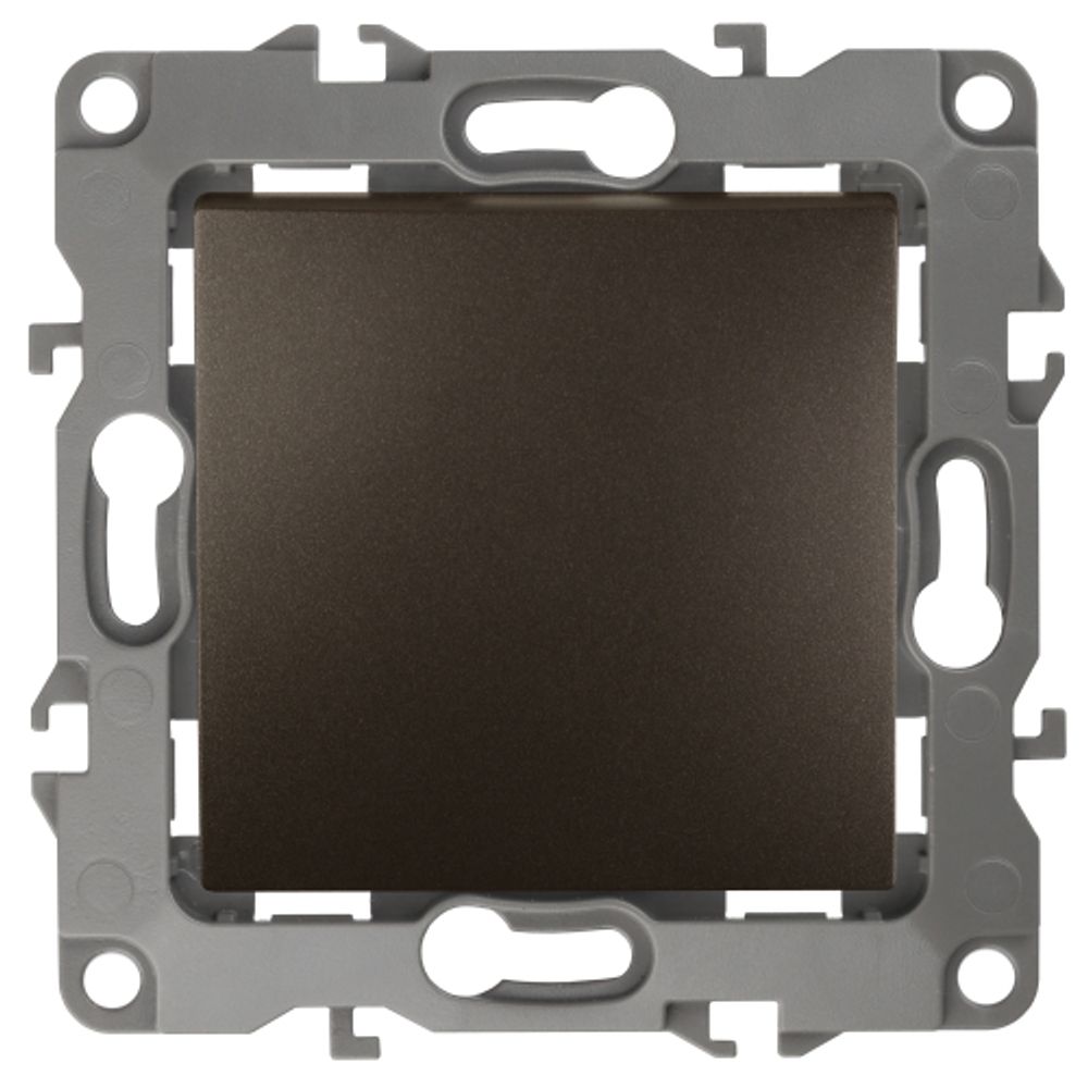 12-1111-13 ЭРА Кнопка, 10АХ-250В, Эра12, бронза