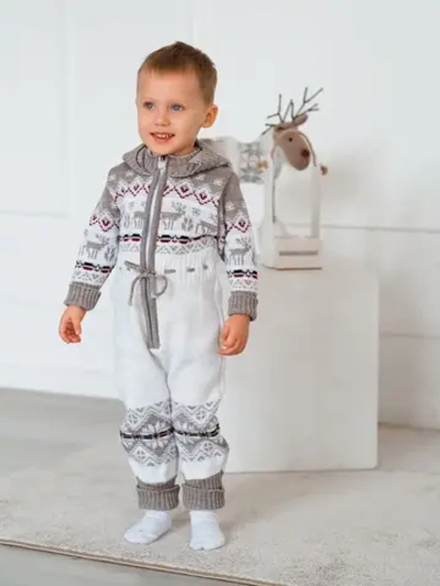 Комбинезон вязаный