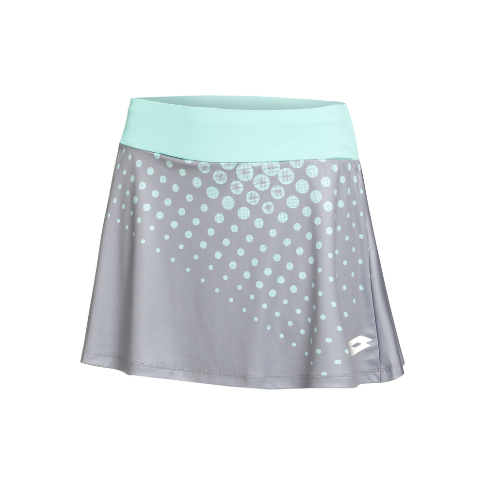 Женская теннисная юбка Lotto IV 1 Skirt Women - Grey, Mint