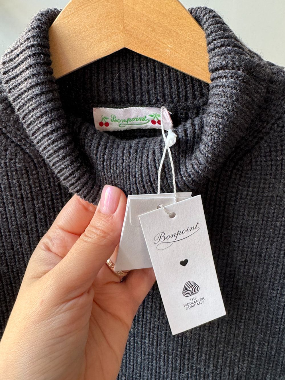 Новый шерстяной жилет Bonpoint, 116