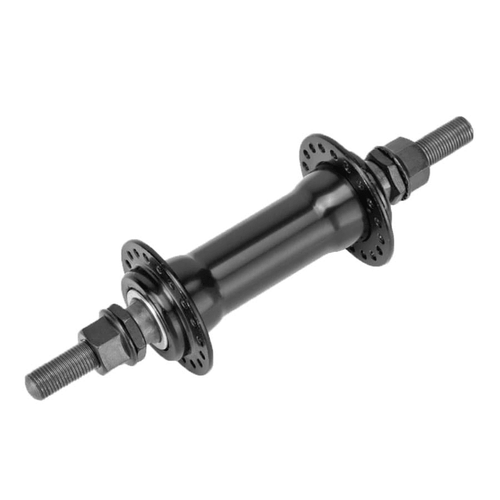 Втулка передняя JY-433 36H ось 3/8"x100x165мм сталь чёрная