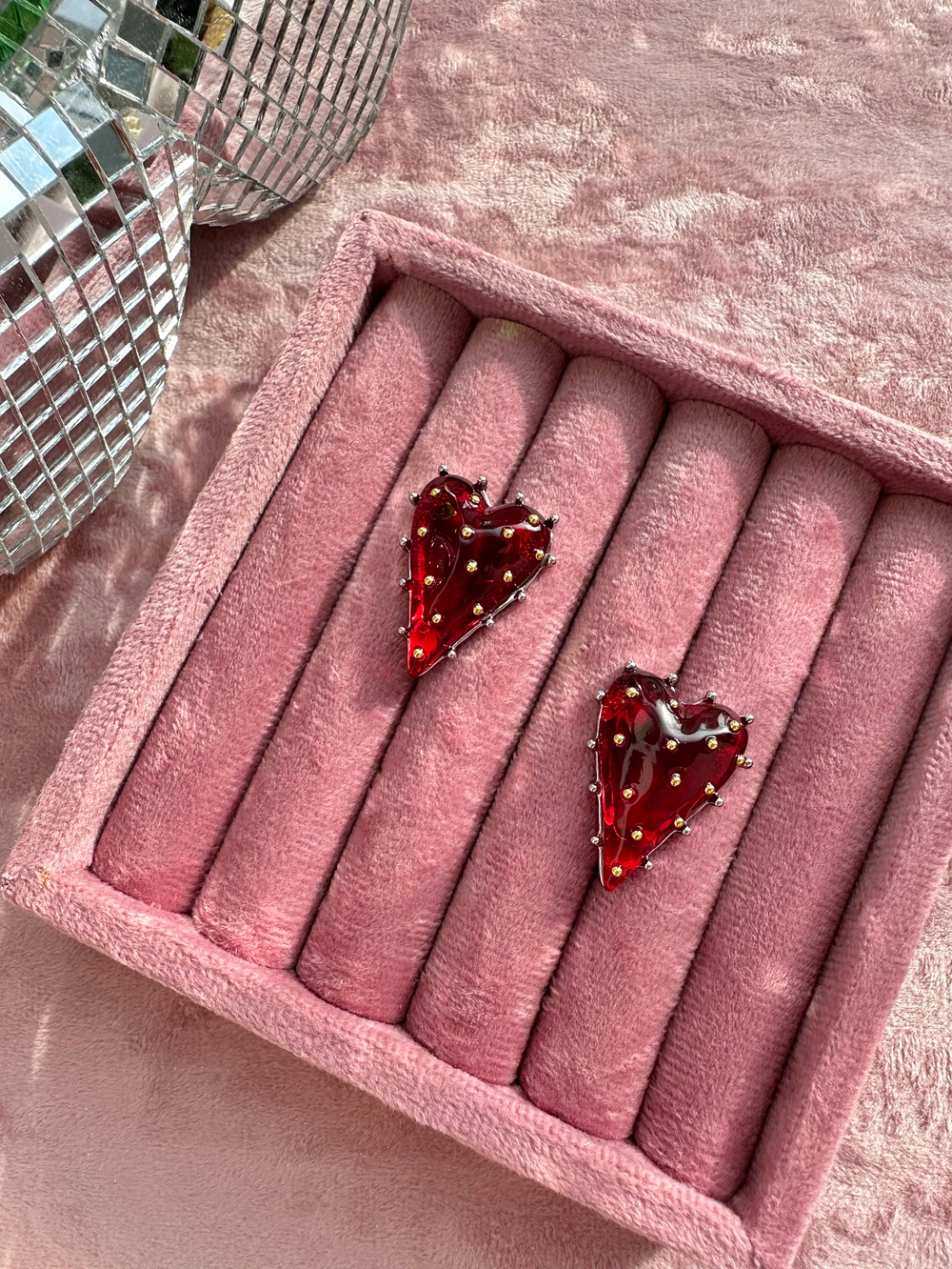 Серьги "Vintage. Сердце" 30мм
