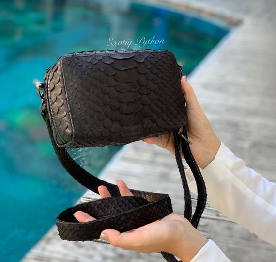 Сумка из кожи питона BG-342