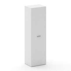 Fresco Шкаф средний высокий универсальный FRU.SM-101 Белый Бриллиант UM 600*460*2000