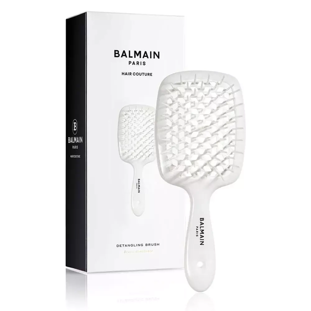 Balmain Hair Couture Распутывающая СПА щётка белая