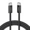 Кабель Anker Zolo Fast Charging USB-C - USB-C 240W 0.9 м (A8060H11) Black