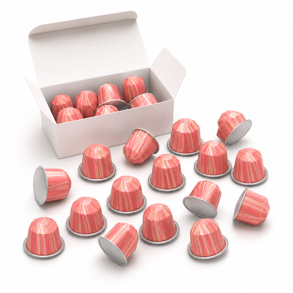 Россыпь капсул Nespresso Sweet Almond and Hibiscus