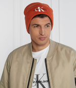 Шапка MONOLOGO EMBRO BEANIE CALVIN KLEIN JEANS - оранжевый(K50K511160)