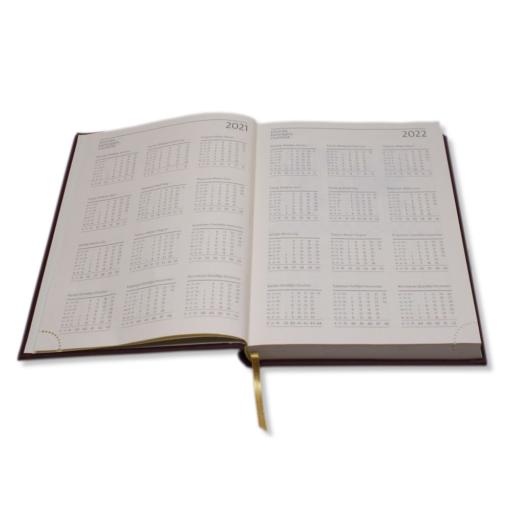 Ежедневник TUCSON KZ Зелёный