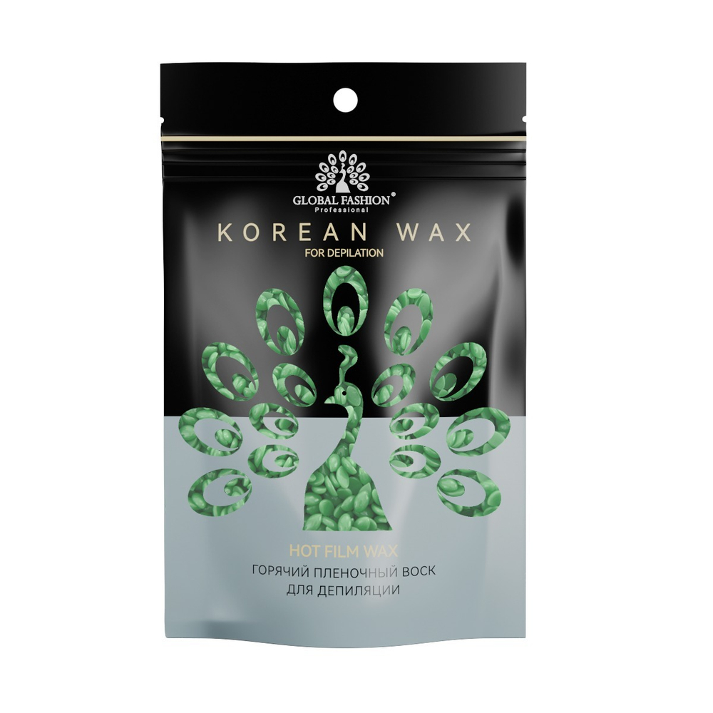 Горячий воск в гранулах Global Fashion 500гр tea tree