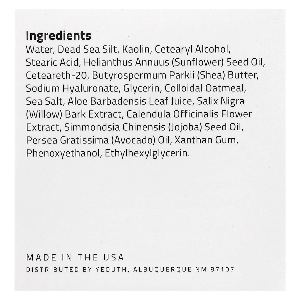 YEOUTH, маска с грязью Мертвого моря, 236 г (8 жидк. унций)