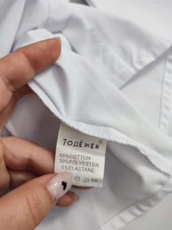 Рубашка 7 Одежек базовая на 10 лет