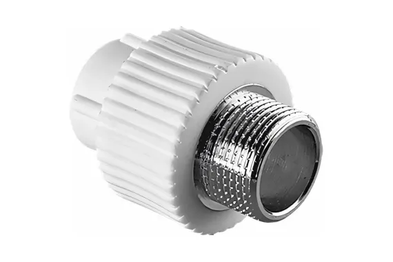 Муфта TEBO сварка НР 32*3/4&quot; белая 35166