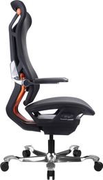 Эргономичное кресло Everprof Atom Black Сетка Черный