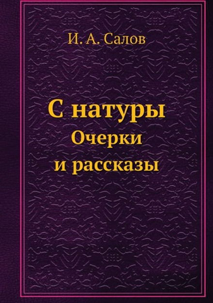 С натуры. Очерки и рассказы | И. А. Салов
