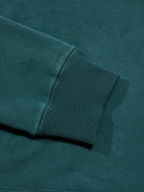 Худи Logo темно-зеленый - фото 11