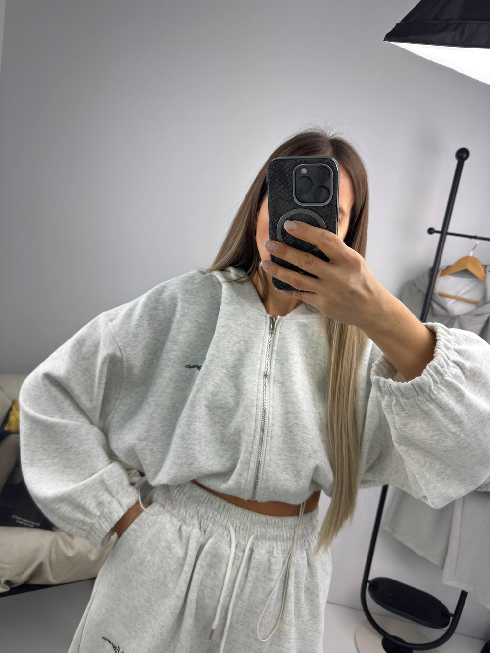 Костюм женский арт. 862 цвет "меланж"