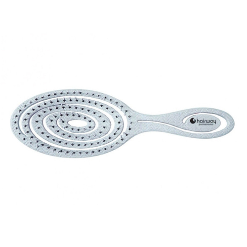 Hairway Парикмахерская щетка Eco Wheat, 8 рядов