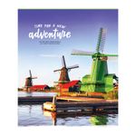 Тетрадь 96л, А5, клетка, Спейс Природа. Adventure