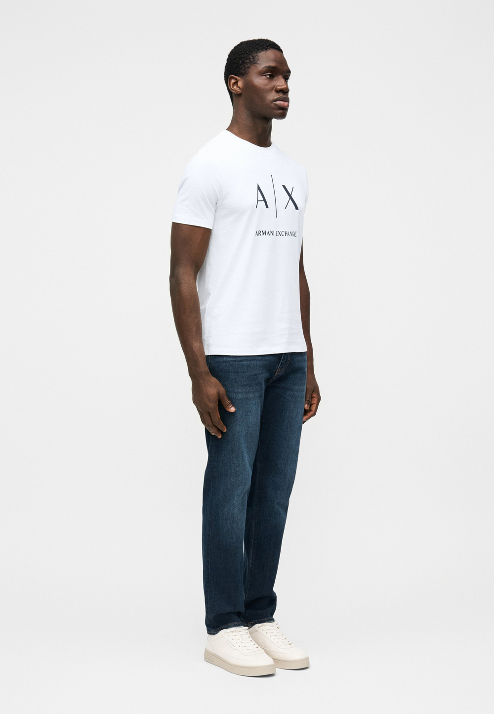Armani Exchange Футболка с принтом - Белый