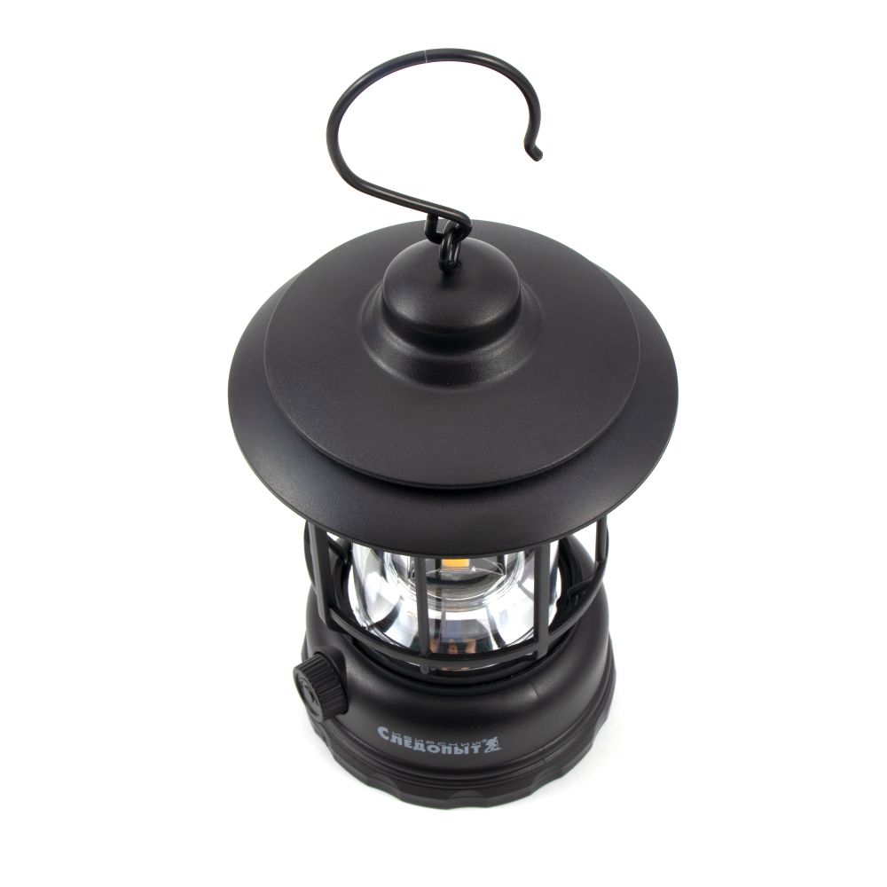 Фонарь кемпинговый &quot;СИБИРСКИЙ СЛЕДОПЫТ-Ксенон&quot;, 3COB, аккум. 1х2200 mAh черный/60/