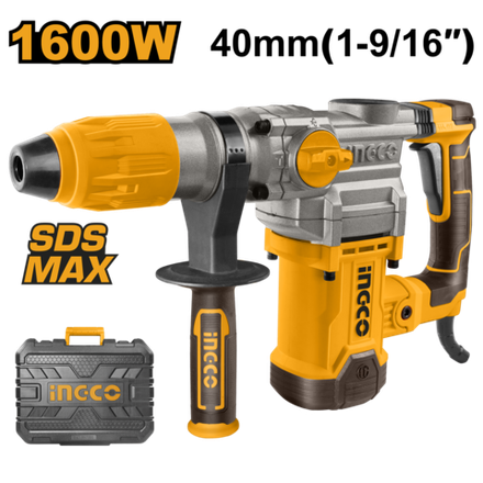 Перфоратор SDS-Max INGCO RH1600388 INDUSTRIAL 1600 Вт 10 Дж