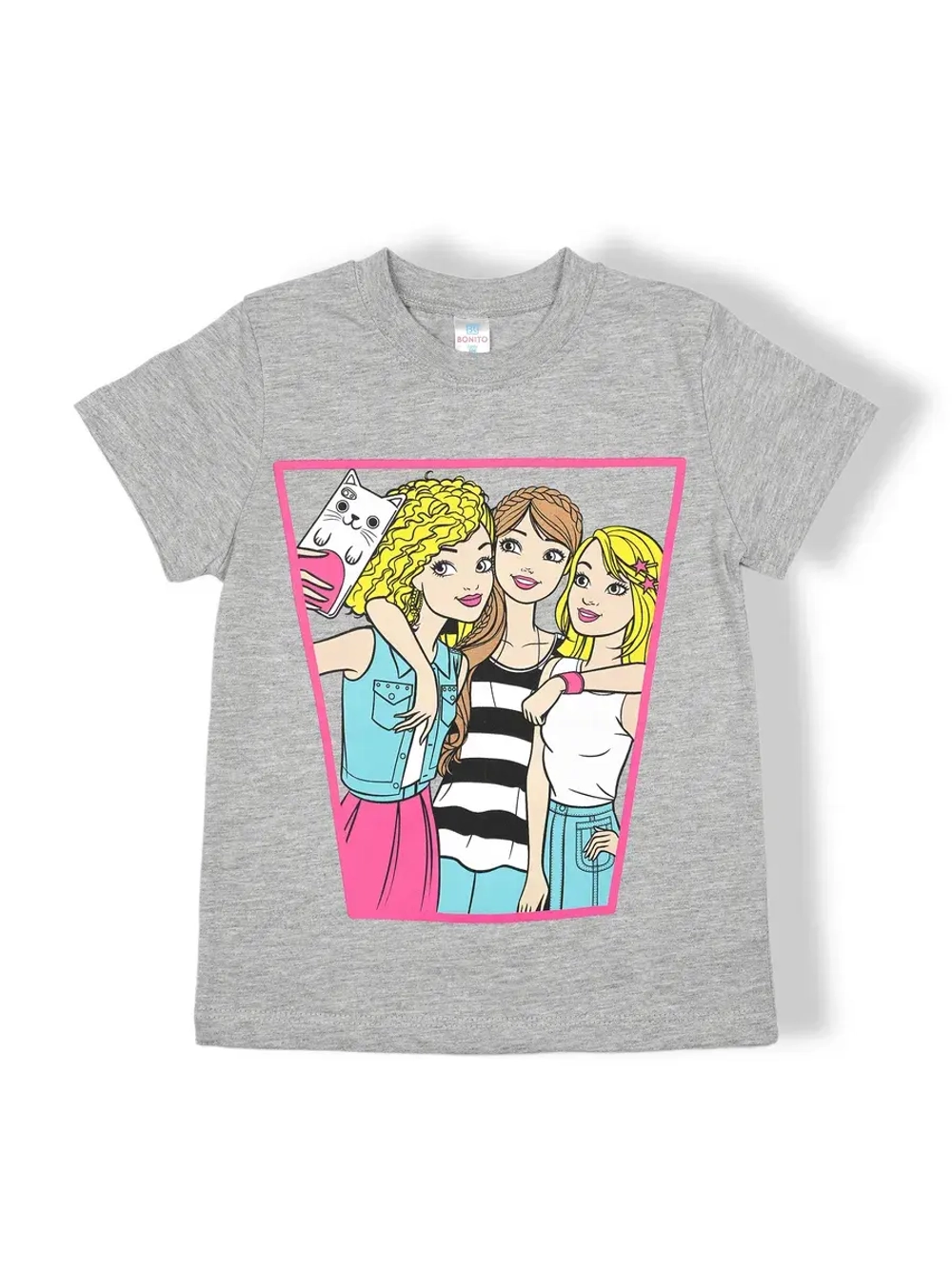 Футболка для садика и школы.девочка.1шт.