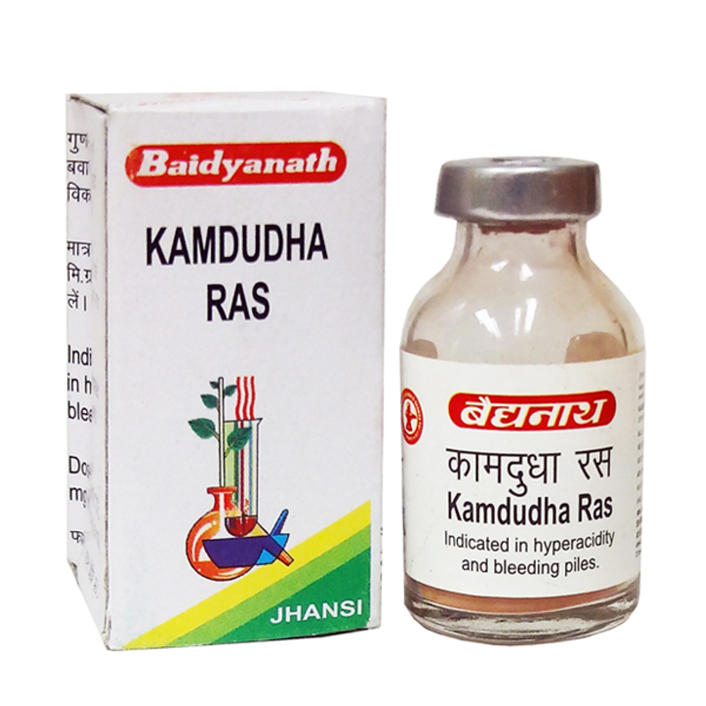 Камдудха Рас Байдианат (Kamdudha Ras Baidyanath), порошок