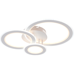 Светильник потолочный светодиодный Rivoli Mirela 6142-101 LED 81 Вт 3000 - 6000 К c пультом | Rivoli