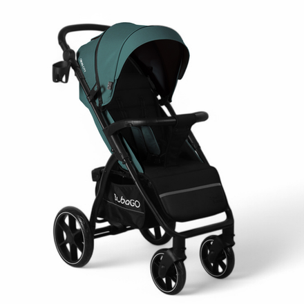 Коляска детская прогулочная BubaGo арт.BG 155-4 MODEL CROSS City цвет Зеленый\Green